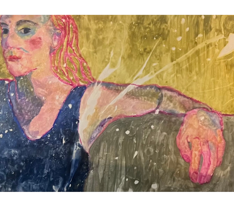 Self Portrait Monoprint