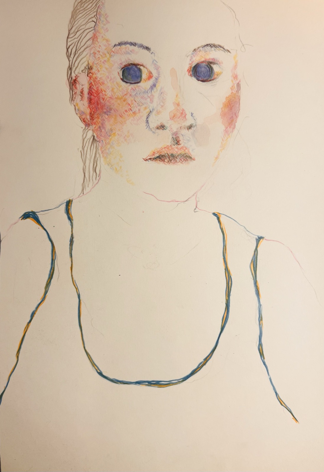 Self Portrait in Pencil